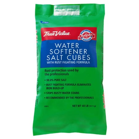 Us Salt 40 lbs True Value Water Conditioning Salt Pellet with Rust US577743